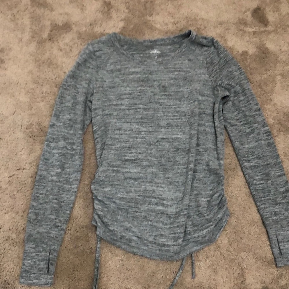 Gray soft sweater